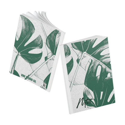 Monstera Leaf Green A5 Lined Journal