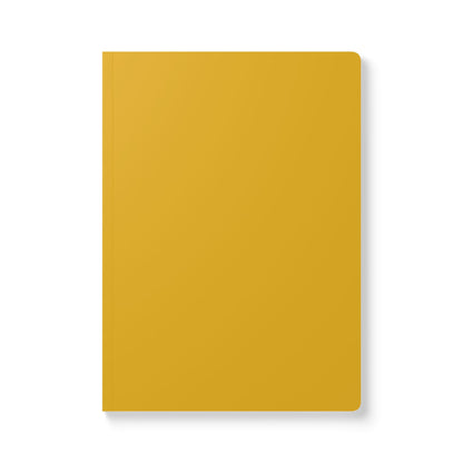 Honey Yellow Color Coordinated Collection A5 Lined Journal