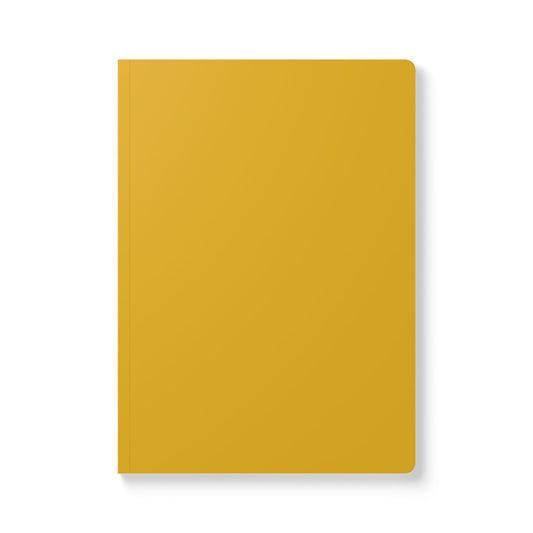 Honey Yellow Color Coordinated Collection A5 Lined Journal