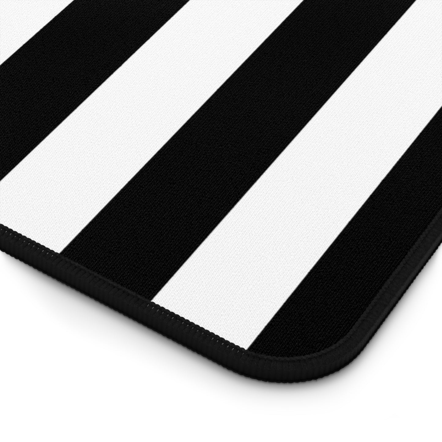 Black Stripe Desk Mat Office Desk Decor (12/18, 12/22, 16/32)