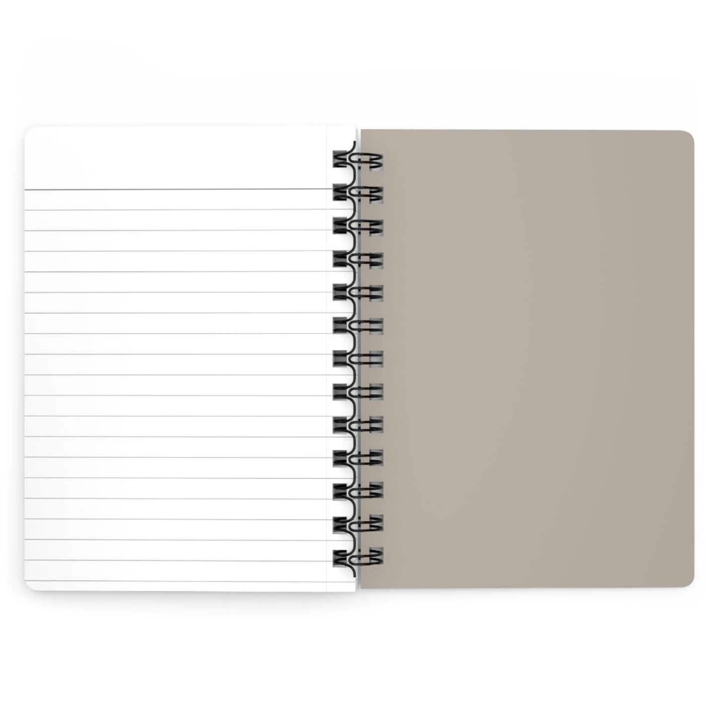 Warm Stone Spiral Lined Notebook 150 Page Journal | Coordinated Collection