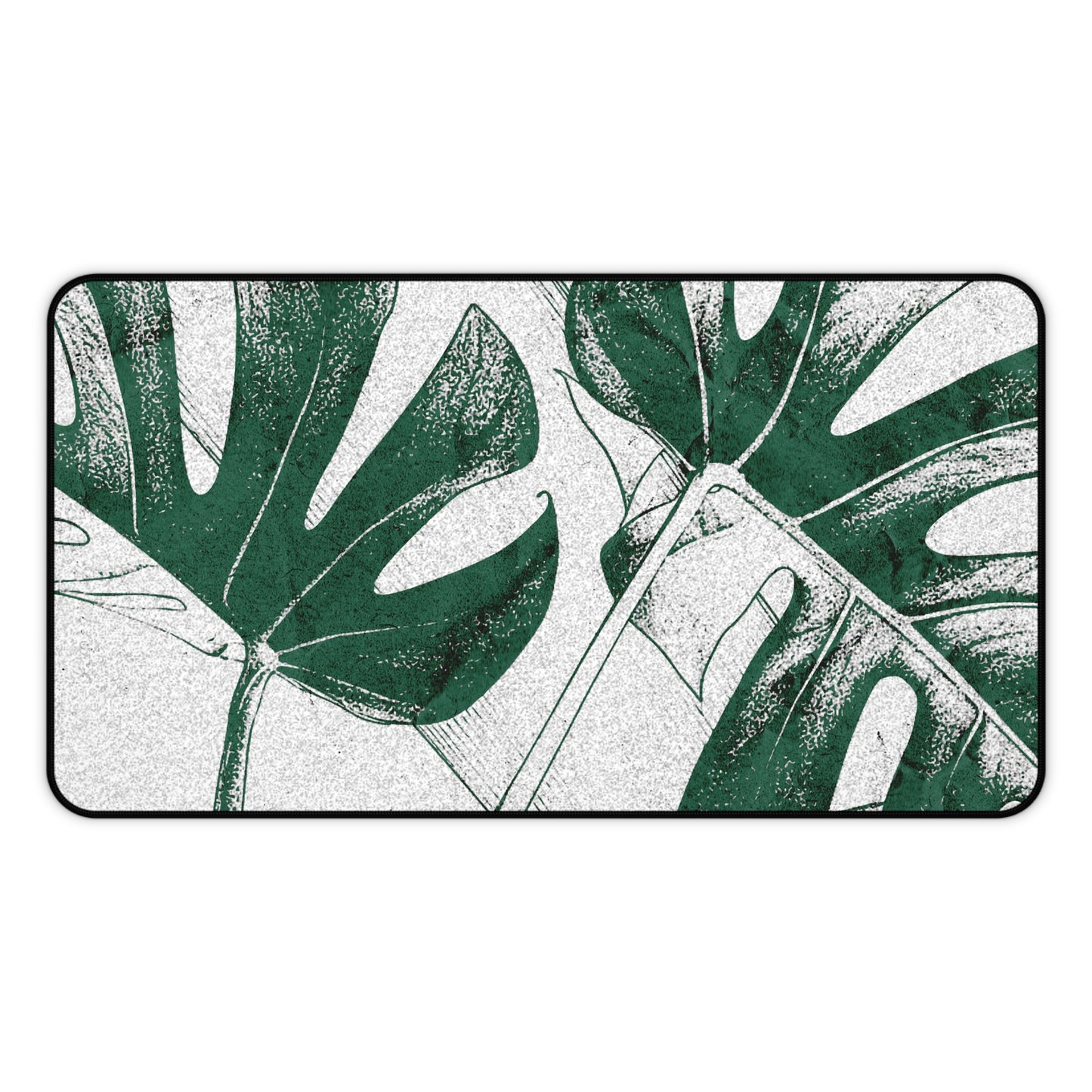 Monstera Leaf Green Desk Pad