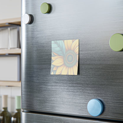 Sunflower Grove Sticky Notes Sunflower Post It Notes Botanical Notes (7 Sizes)