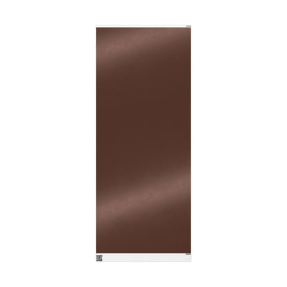 Chocolate Brown Wrapping Paper Matte or Glossy Gift Wrap 3 Sizes Fine Art Paper