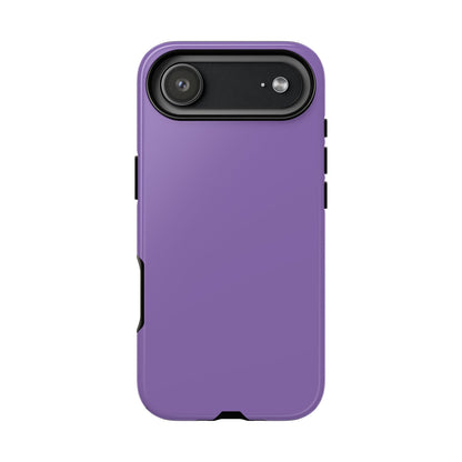 Purple Tough Cell Phone Case Matte or Glossy Protective Case iPhone Samsung