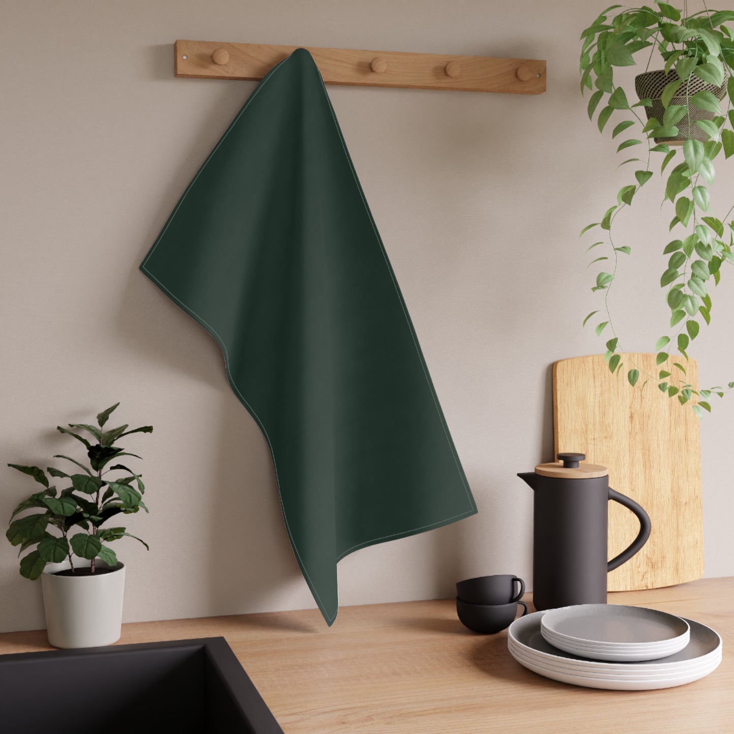 Forest Cotton Twill Tea Towel 18 x 30