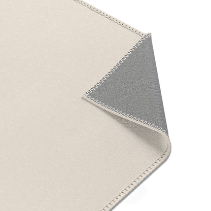 Latte Cream 24 x 36 Solid Color Accent Rug