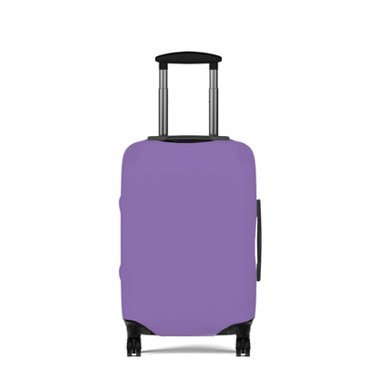 Purple Luggage Cover Travel Suitcase Cover Protective Stretch Cover