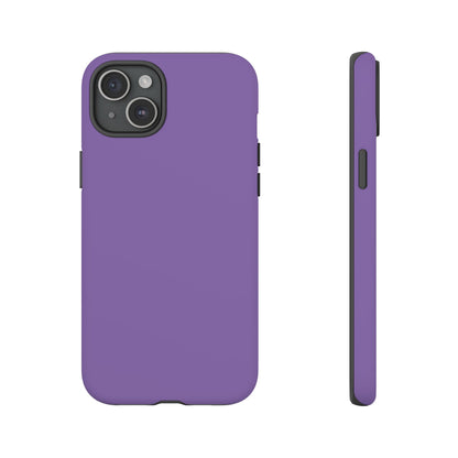 Purple Tough Cell Phone Case Matte or Glossy Protective Case iPhone Samsung