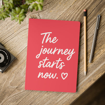 First Love The Journey Starts Now A5 Lined Journal