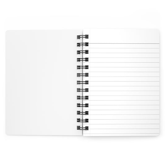 Black Stripe Spiral A5 Journal (2 Sizes)