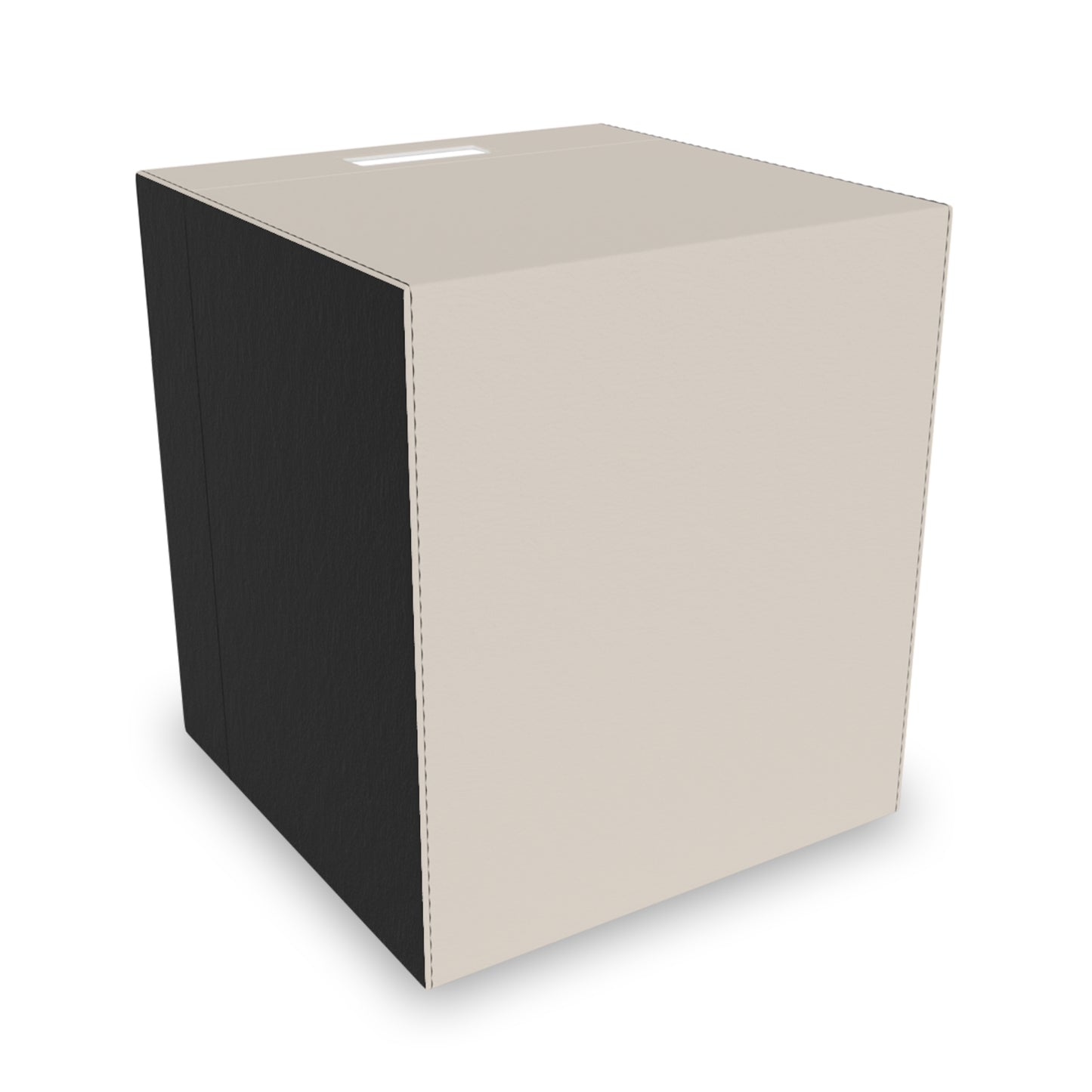Latte Cream Felt Storage Box Foldable Organizer Bin Home Storage Basket