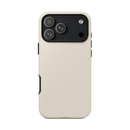 Latte Cream Tough Cell Phone Case Matte or Glossy Protective Case iPhone Samsung
