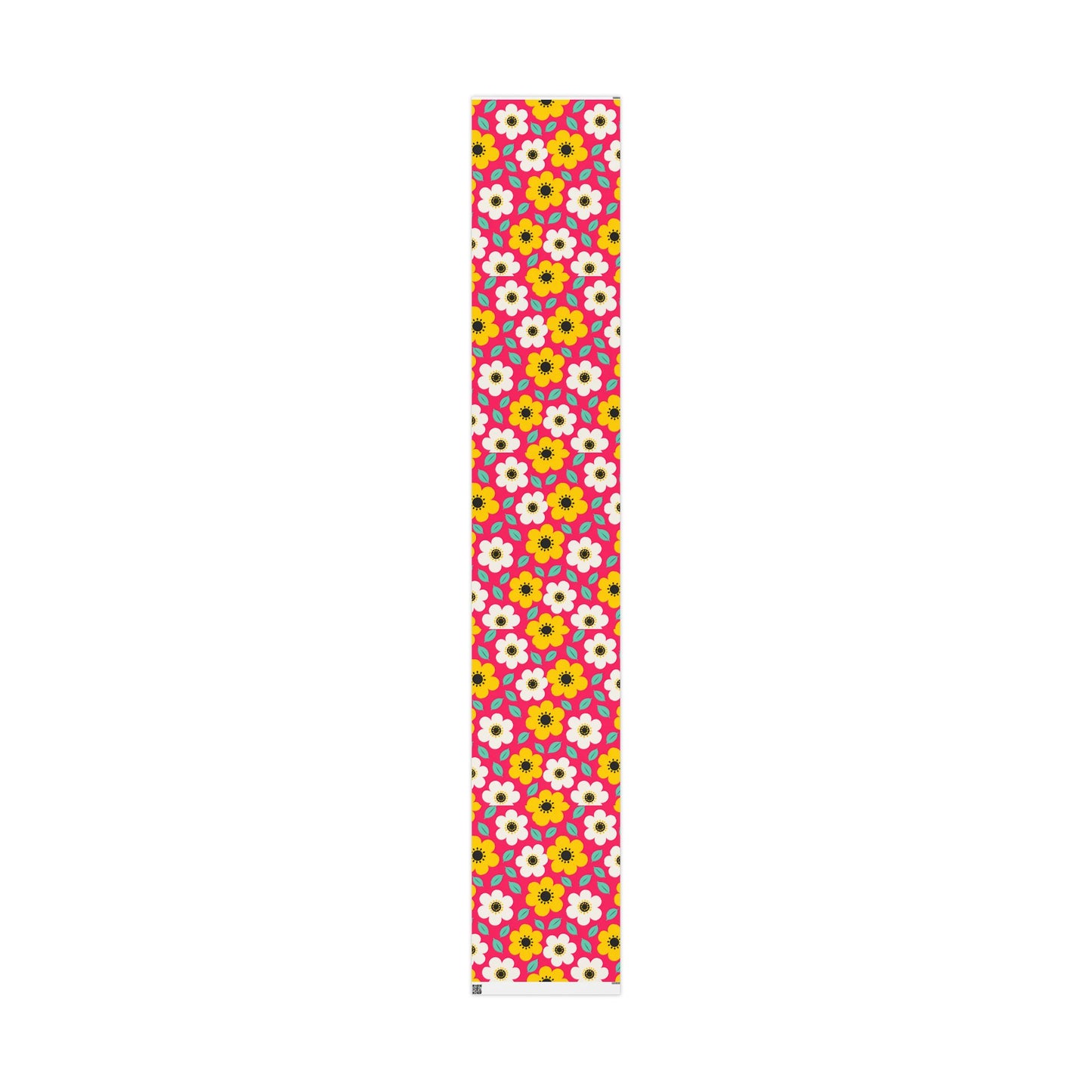 Happy Flower Wrapping Paper Retro Daisy Gift Wrap