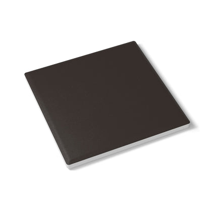 Muted Charcoal Ceramic Coaster Round or Square | Coordinated Collection