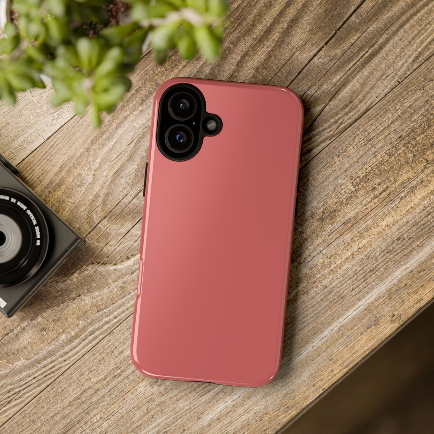 Red Autumns Tough Cell Phone Case Matte or Glossy Protective Case iPhone Samsung