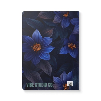 Blue Floral Heaven A5 Lined Journal