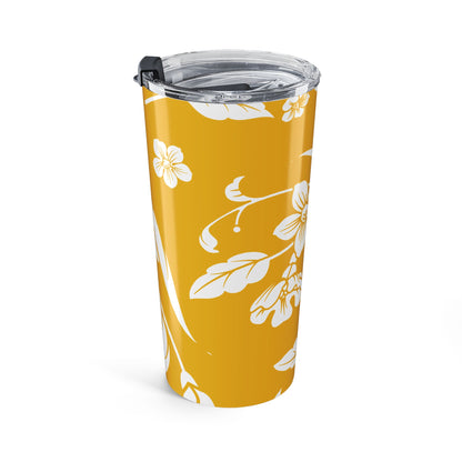 Honey Yellow Floral 20oz Stainless Steel Tumbler | Coordinated Collection