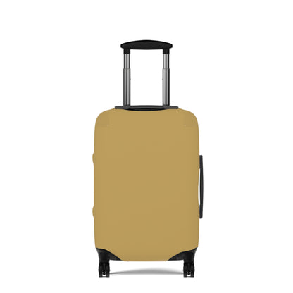 Muted Gold Luggage Cover Travel Suitcase Cover Protective Stretch Cover