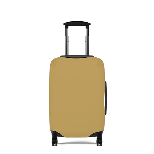 Muted Gold Luggage Cover Travel Suitcase Cover Protective Stretch Cover