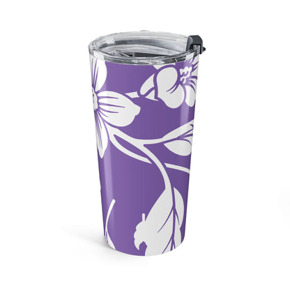 Purple Floral 20oz Stainless Steel Tumbler | Coordinated Collection