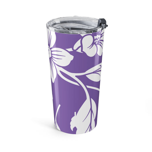 Purple Floral 20oz Stainless Steel Tumbler | Coordinated Collection