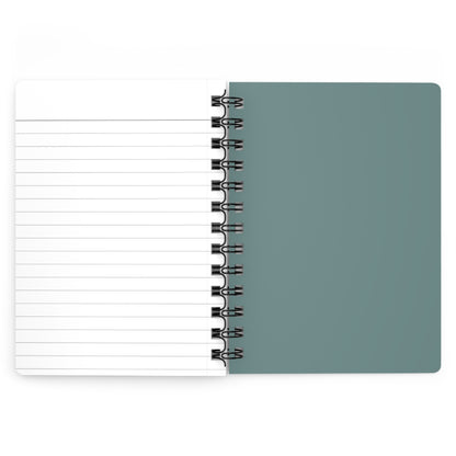 Dusty Blue Spiral Lined Notebook 150 Page Journal | Coordinated Collection