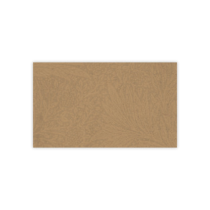 Saddle Tan Floral Weave Sticky Notes Botanical Floral Post It Notes (7 Sizes)