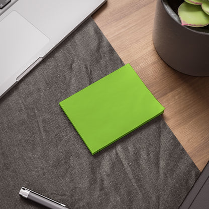 Muted Lime Post It Notes Coordinated Color Collection