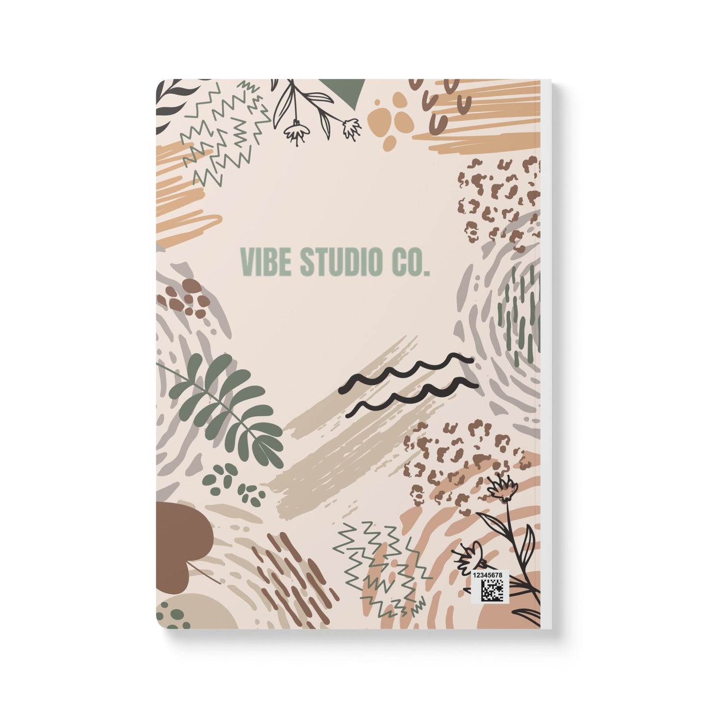 Neutral Flow A5 Lined Journal