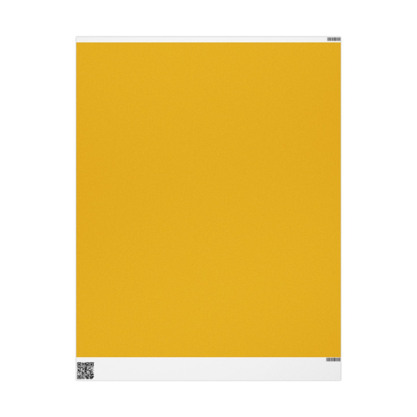 Honey Yellow Wrapping Paper Matte or Glossy Gift Wrap 3 Sizes Fine Art Paper