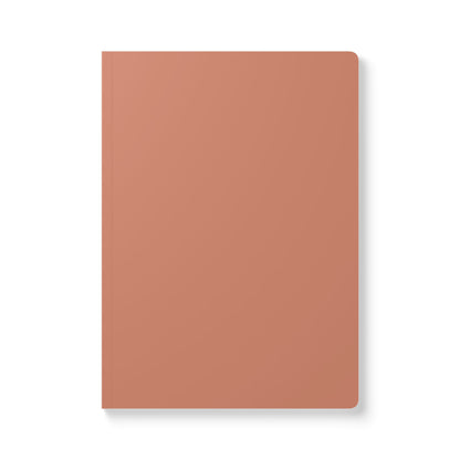 Terracotta Color Coordinated Collection A5 Lined Journal