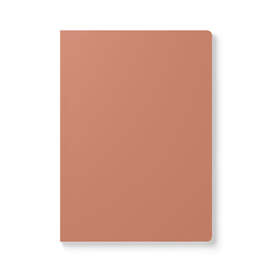 Terracotta Color Coordinated Collection A5 Lined Journal