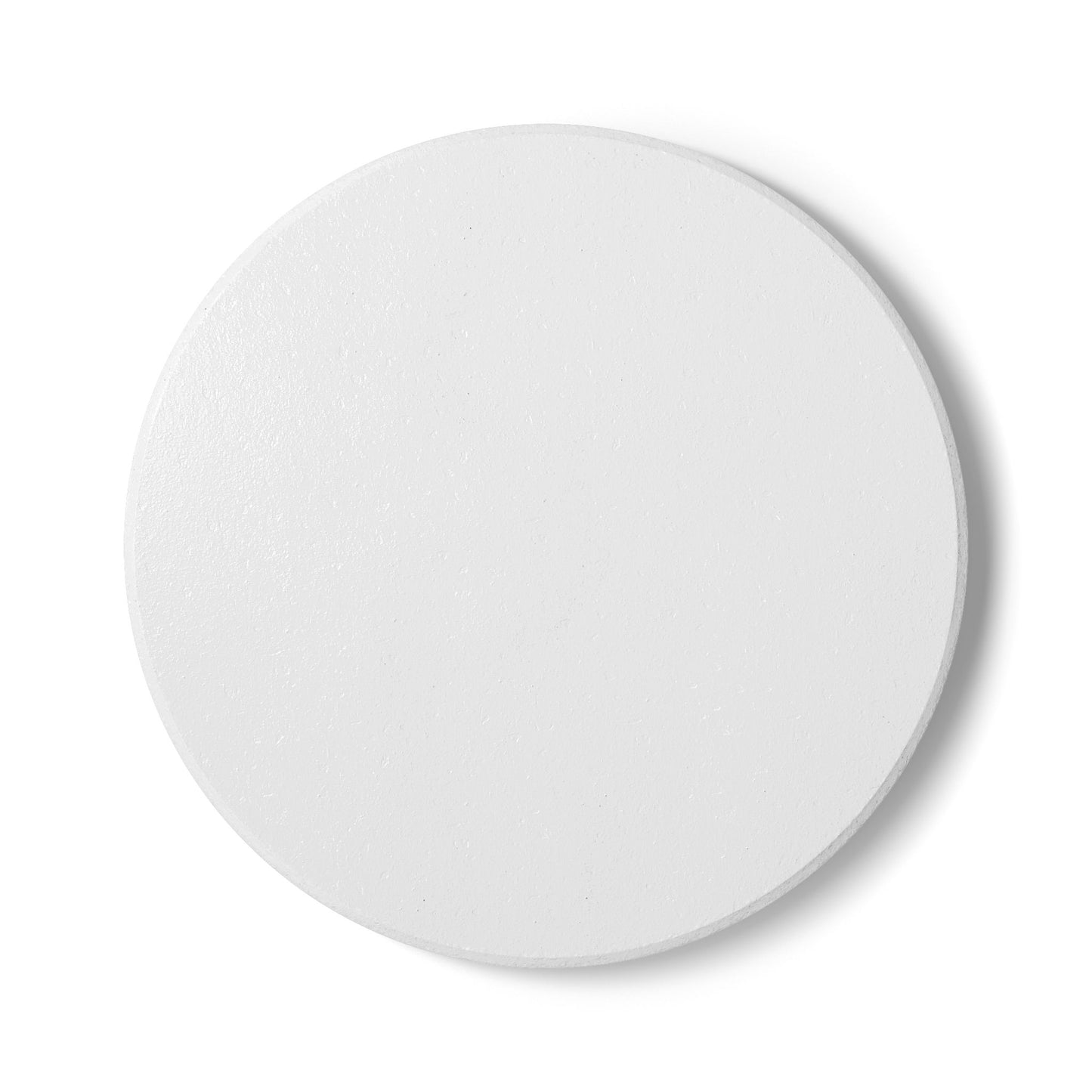 White Ceramic Coaster Round or Square | Coordinated Collection