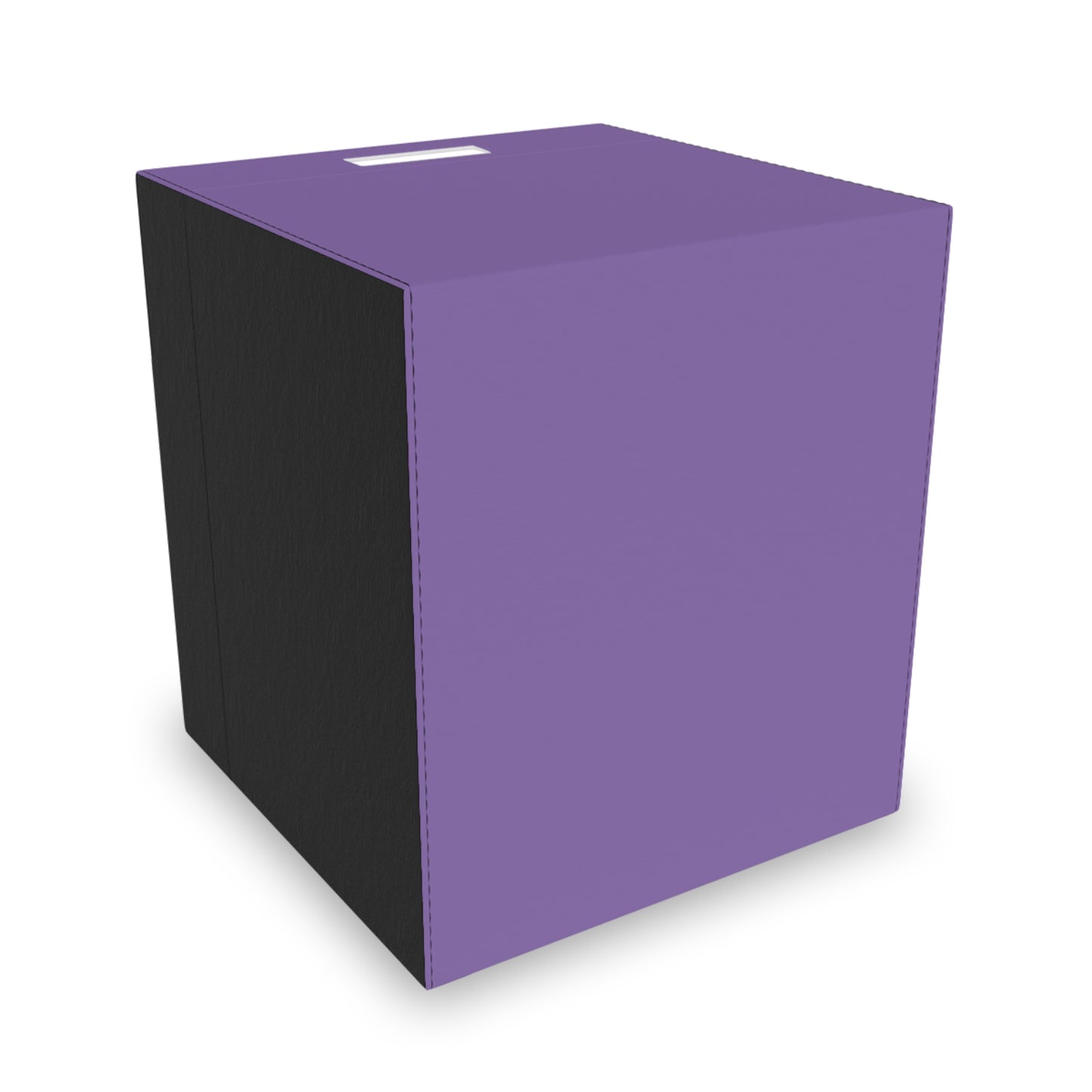 Purple Felt Storage Box Foldable Organizer Bin Home Storage Basket