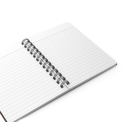 Chocolate Brown Spiral Lined Notebook 150 Page Journal | Coordinated Collection