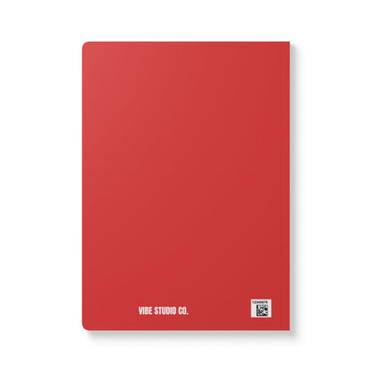 True Red Big Girl Mood A5 Lined Journal