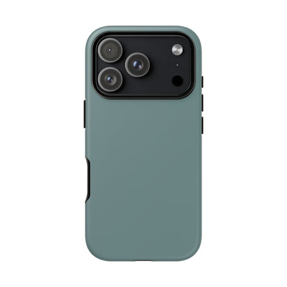 Dusty Blue Tough Cell Phone Case, Matte or Glossy Iphone and Samsung