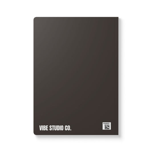 Muted Charcoal Color Coordinated Collection A5 Lined Journal