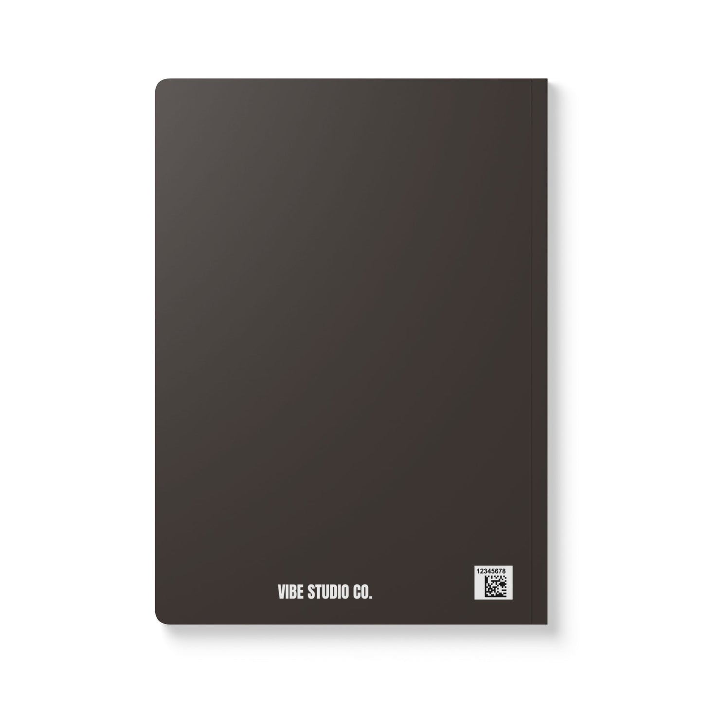 Muted Charcoal The Journey Starts Now A5 Lined Journal