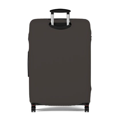 Muted Charcoal Luggage Cover Travel Suitcase Cover Protective Stretch Cover