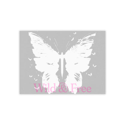 Wild and Free Sticky Notes Butterfly Post It Notes (7 Sizes)