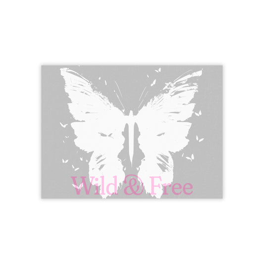 Wild and Free Sticky Notes Butterfly Post It Notes (7 Sizes)