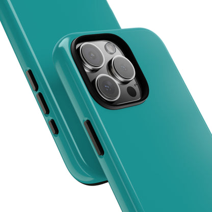 Deep Aqua Tough Cell Phone Case Matte or Glossy Protective Case iPhone Samsung