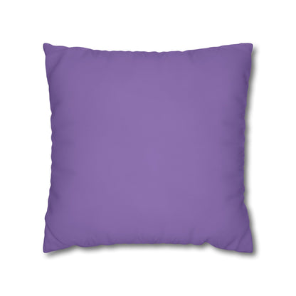 Purple Canvas Pillow Cover 20x20