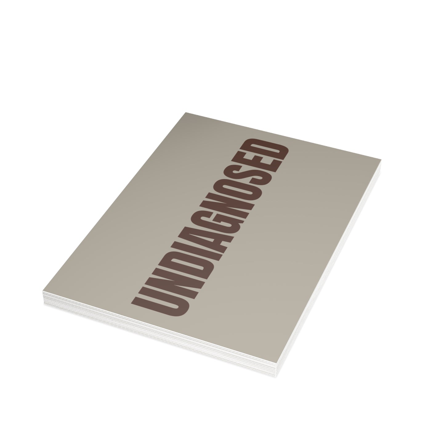Warm Stone Postcard Set Pack of 10, 30 or 50 w/ Envelopes | Coordinated Collection