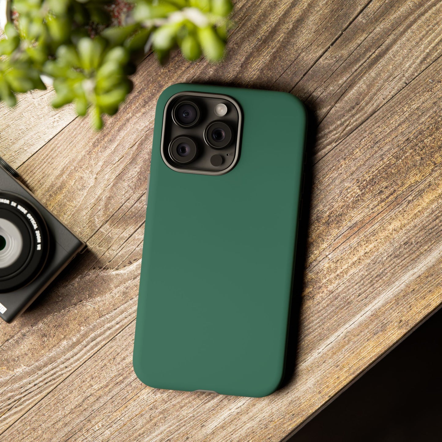 Leaf Green Tough Cell Phone Case Matte or Glossy Protective Case iPhone Samsung