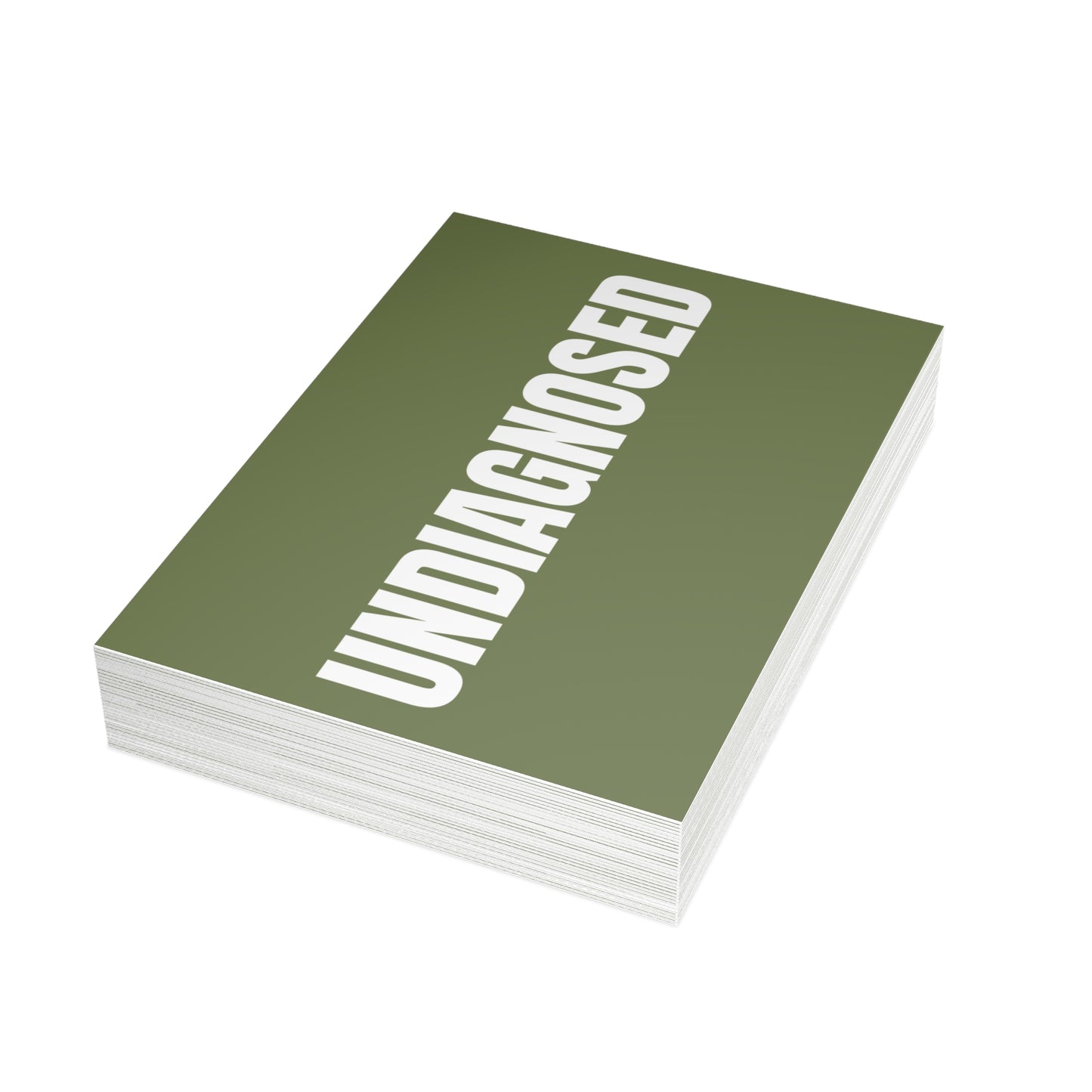 Olive Postcard Set Pack of 10, 30 or 50 w/ Envelopes | Coordinated Collection