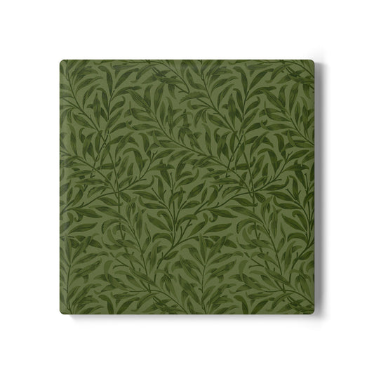Olive Leaves Coaster Square or Round Color Coordinated Collection