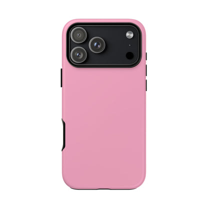 Light Pink Tough Cell Phone Case Matte or Glossy Protective Case iPhone Samsung